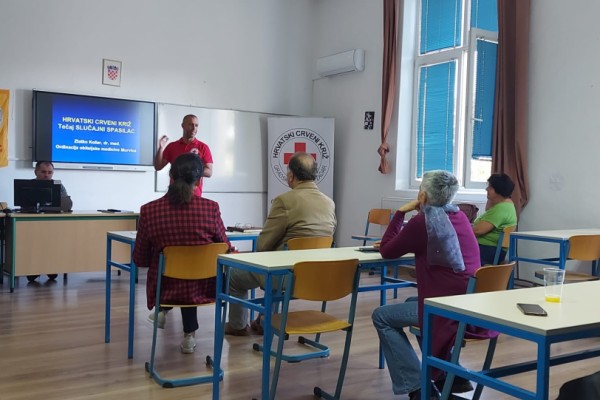 Održana radionica „Slučajni spasilac“ u suradnji s Privatnom školom Nova u Zadru