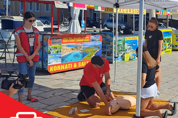 U sklopu eko akcije  održane edukacije iz prve pomoći za građanstvo